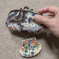 がま口の小銭入れの画像