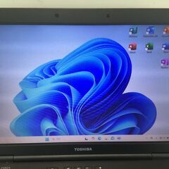 🍀【美品】ノートパソコン「東芝」 Win11 最新office2021付属 管理No3『基本送料無料』の画像
