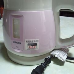 タイガー電気ケトル　わく子（PCF-G060）の画像
