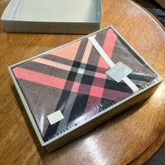 新品　未使用　こたつ上掛け　200×200cm バーバリー柄　ピ...