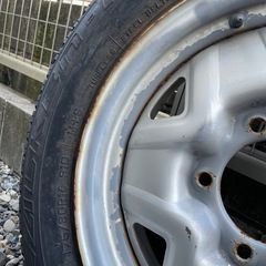 ジムニー　スペアタイヤの画像