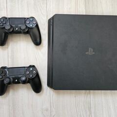 PS4本体(500GB)  コントローラー、FPSコントローラー、充電器  セットの画像