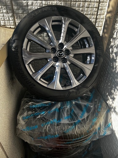 CX60純正ホイール　タイヤ溝9割