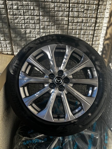 CX60純正ホイール　タイヤ溝9割