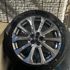 CX60純正ホイール　タイヤ溝9割