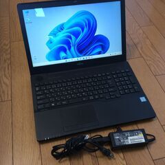 【商談成立】　FUJITSU ノートパソコン　LIFEBOOK AH45/X　Win11 Corei3 メモリ4G 新品SSD256GB Office2021 無線LAN Webカメラ バッテリー3時間弱