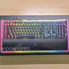 【付属品完備】Razer BLACKWIDOW V4 PRO イ...