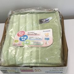 🍀【新品・未使用品】電気かけ毛布〈シングルＭサイズ〉「Panasonic」の画像