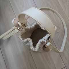 ショルダーバッグ　クリア　バッグinバッグ巾着付きの画像