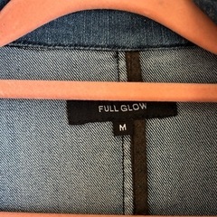 訳ありFULL GLOW ストレッチデニム タイトトレンチコートの画像
