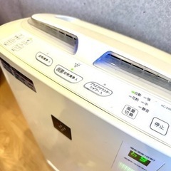 シャープ SHARP KC-Z45-W [加湿空気清浄機（加湿・空清13畳まで 空清21畳まで） ホワイト系 プラズマクラスターイオン搭載]の画像