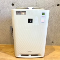 シャープ SHARP KC-Z45-W [加湿空気清浄機（加湿・空清13畳まで 空清21畳まで） ホワイト系 プラズマクラスターイオン搭載]の画像