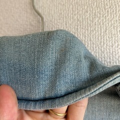 FULL GLOW ストレッチデニム タイトトレンチコート Mサイズの画像