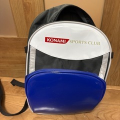 コナミスポーツ リュック 青