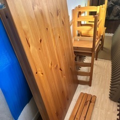 決まりました！IKEA ダイニングテーブル&チェアーセット