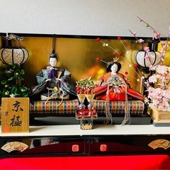 雛飾りセットの画像