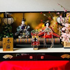 雛飾りセットの画像
