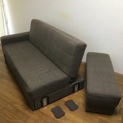 ニトリ　多機能ソファーベッドの画像
