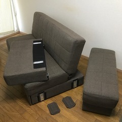 ニトリ　多機能ソファーベッドの画像
