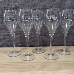 美品❗️5脚シャンパングラス