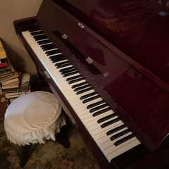 アップライトピアノ　取りに来てくださる方に無料で差し上げますの画像