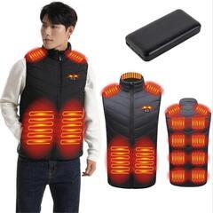 電熱ベスト Mサイズ 20000mAhバッテリー付きの画像