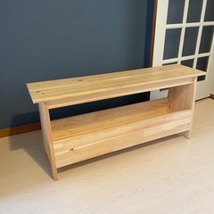 IKEA パイン材ベンチ　ペルヨハン　100cm