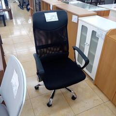 ★ジモティ割あり★  オフィスチェア 黒 H106×D60×W60 クリーニング済み OJ7982の画像