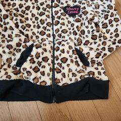 ヒョウ柄のかわいいアウター120の画像