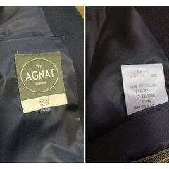 ブラックスーツ　ダブル　フォーマル パーティーにも　付属品ありの画像