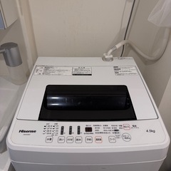 Hisense 4.5㎏全自動洗濯機