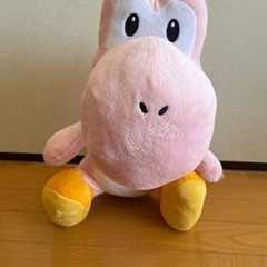 ヨッシー　ぬいぐるみ　ピンク
