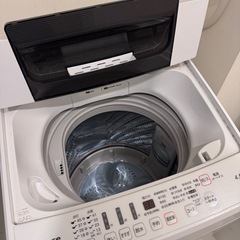 Hisense 4.5㎏全自動洗濯機の画像