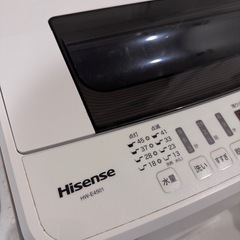 Hisense 4.5㎏全自動洗濯機の画像