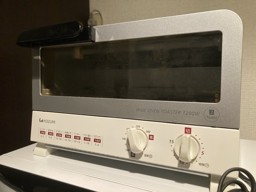【中古オーブントースター】小泉成器 オーブントースター KOS-1203