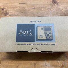 【愛品館江戸川店】SHARP　MDレコーダー　2004年モデル　MD-DR77-S　ID:132-050740-007の画像