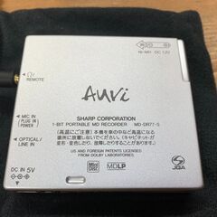 【愛品館江戸川店】SHARP　MDレコーダー　2004年モデル　MD-DR77-S　ID:132-050740-007の画像