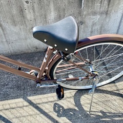 マルイシ 内装3段 中古 自転車 仙台 買取 ブラウン 27インチの画像