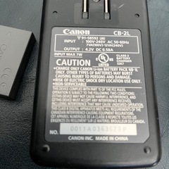 キヤノン　カメラ　バッテリー　充電器の画像