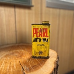 PEARL AUTO WAX 空缶　アンティーク　コレクションの画像