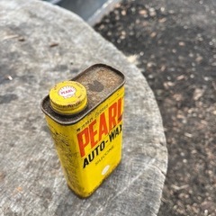 PEARL AUTO WAX 空缶　アンティーク　コレクションの画像
