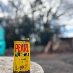 PEARL AUTO WAX 空缶　アンティーク　コレクションの画像