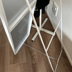 ホワイト  全身ミラーの画像