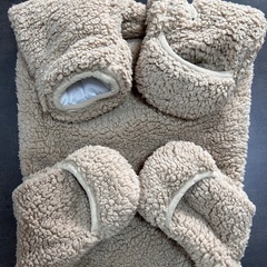 ベビー ジャンプスーツ スヌーピーの画像