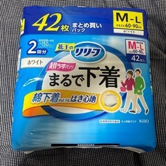 リリーフまるで下着2回分　【未使用品】パンツ型おむつ M-Lサイ...