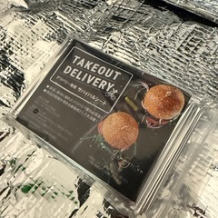 Uber eats対応配達バッグ　サバイバルシート付きの画像