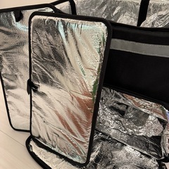 Uber eats対応配達バッグ　サバイバルシート付きの画像