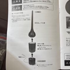 raytower 超音波アロマ加湿器 KH-1200の画像