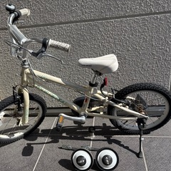 16インチ　子ども用自転車　【中古品、現状渡し】　　　　