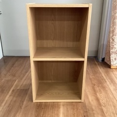 二段ボックス【町田市再生家具】0215B